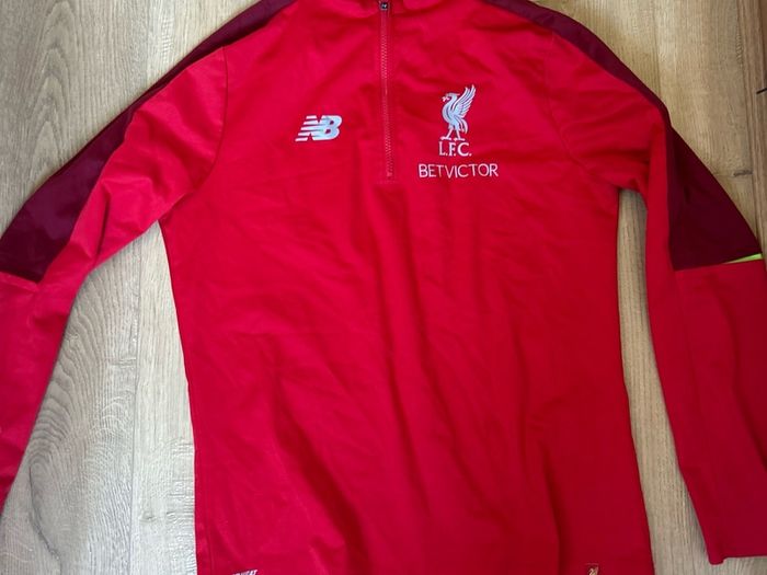 Liverpool FC New Balance 1/4 Zip Training Top