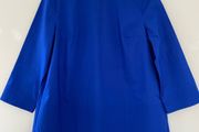 COS royal blue shirt blouse