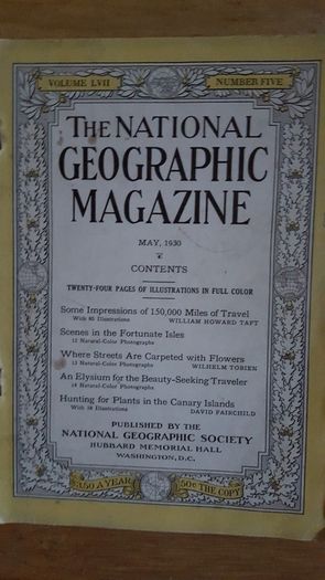 National Geographic magazines x 400 from early 20th century to 2009
