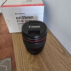 Canon EF 35mm f/1.4L USM Lens Excellent Condition