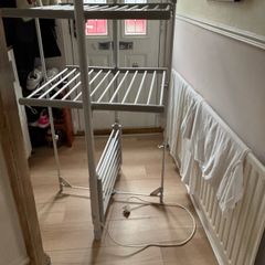 heated clothes airer