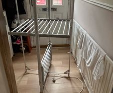 heated clothes airer