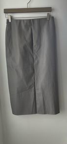 H&M grey pencil skirt size 12 new