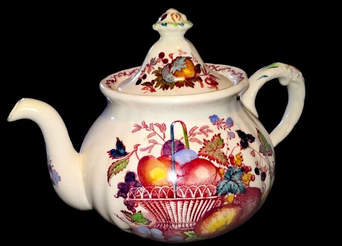Mason's Fruit basket teapot