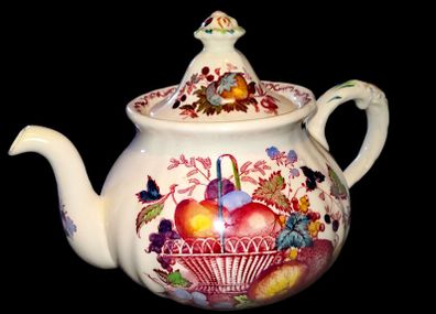 Mason's Fruit basket teapot