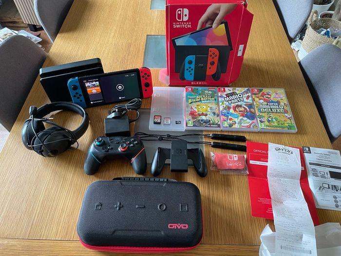 OLED Nintendo Switch bundle