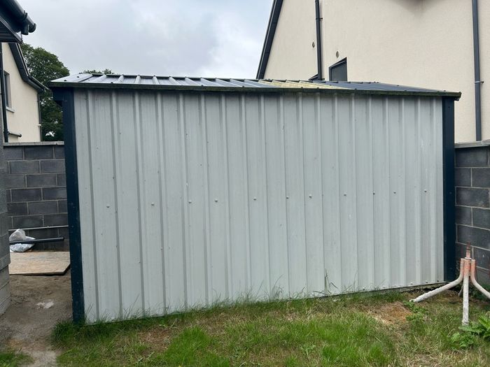 Steel tech shed