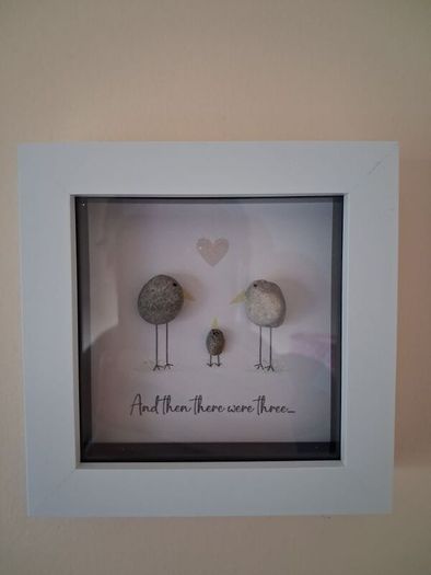 Mini Pebble Art - Newborn Present