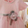 New Summer Girls Sleeveless Flower Tutu Dress Princess Birthday Party Dress size 2-3yrs Image 2