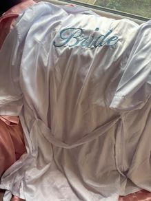 Bride and bridesmaid robes