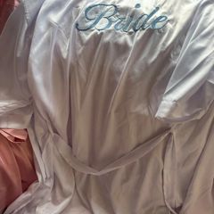 Bride and bridesmaid robes