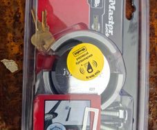 D I Y  Van double door Master Lock security