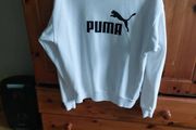 Ladies White Puma Sweatshirt  XS