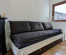 IKEA solid wooden sofa bed for sale, PS 2012
