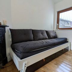 IKEA solid wooden sofa bed for sale, PS 2012