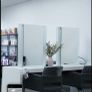 double sided salon table  with 4  mirrors and 8 sockets Image 2