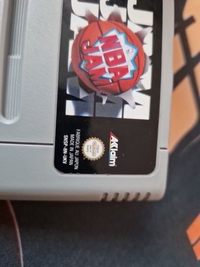 NBA Jam Super Nintendo Snes Arcade Retro Games Original