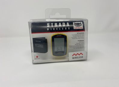 CatEye Cc-rd300w JTC Yellow Strada Wireless Cyclocomputer