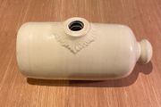Vintage Old Clay Stoneware Bed Warmer