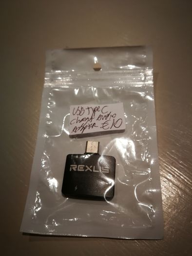 USB Type-C to 3.5mm Jack + Type-C Female Charge Adapter