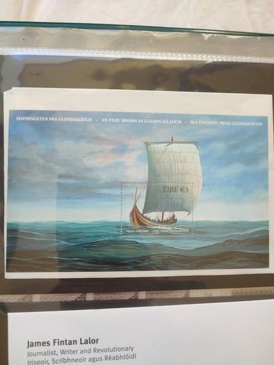stamps first day covers in anpost albums