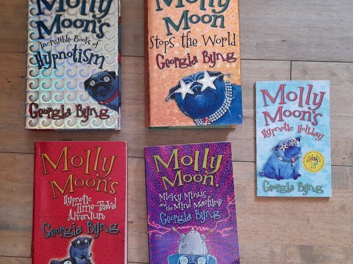Molly Moon books x 5 by Georgia Byng