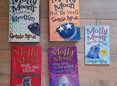 Molly Moon books x 5 by Georgia Byng