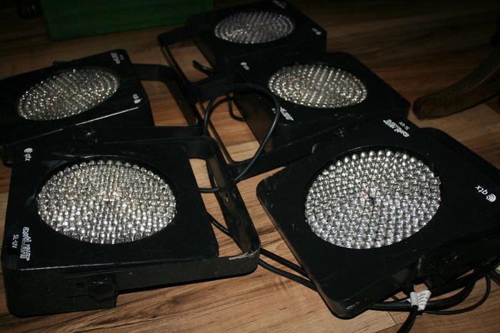 Smart Light 154.011uk Sl-uv Led Par Ultraviolet Light Effect