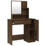 Dressing Table Set Brown Oak 86.5x35x136 cm (FREE SHIPPING) Image 8