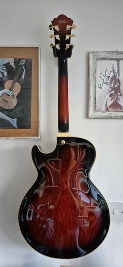 Ibanez AG95QA DBS  Hollow Body Electric Guitar