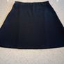 A- Line Wrap Over Style Black Skirt - SIZE: S/M 8/10 Image 3