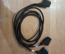 Scart Cable, 2 into 1, adapter. TV, DVD, VIDEO.