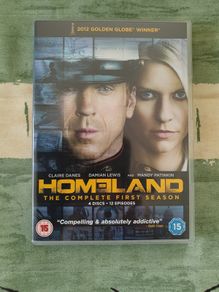 Homeland Series 1 DVD 2011 Claire Danes Damien Lewis Mandy Patinkin Season One