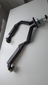 Dual monitor arms
