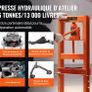 Hydraulic Shop Press 6 Ton with Press Plates H-Frame Benchtop Press Stand Image 2