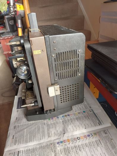 Vintage Eiki Elf NT-1 16mm Sound Film Projector Working Motor Lamp Kowa 11.250mm Lens, in very good condition, not tested