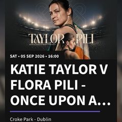 Katie Taylor Croke Park Tickets (high Demand) Low Seating