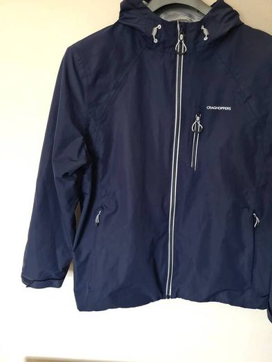 Craghoppers aquadry jacket Size 18 Navy in like new condition