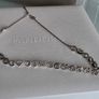 Pandora heart swirls choker necklace very good condition fully hallmarked(no box) Image 3