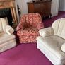 Swivel Armchairs x 3 Image 2