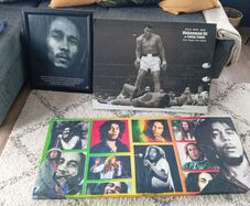 canvas bob Marley, Mohamed ali