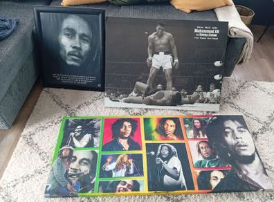canvas bob Marley, Mohamed ali