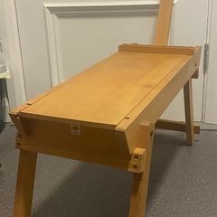 Winsor and Newton Vintage Donkey Artist's Easel Bench Wooden England