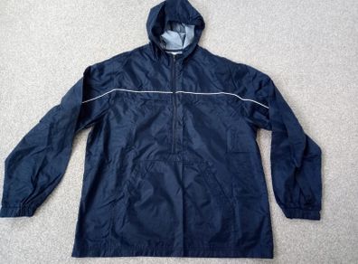 Navy Rain Jacket / Unisex Festival Jacket