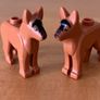 Lego , 2 Alsatian Dogs Image 2