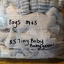 Boys M&S 5 tiny baby babygrows. Weight upto 6lb 3oz. Image 5
