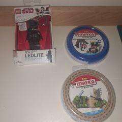 LEGO Star Wars Keylight + Mayka Toy Block Tape Bundle