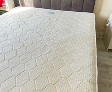 king size bed and mattress