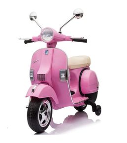 Vespa Electric Scooter Ride On - Pink