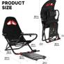 Racing Simulator Cockpit, Foldable Sim Racing Seat with Steering Wheel Stand, Racing Cockpit Chair for Logitech G29 G920 G923 GPro, Thrustmaster T248X T248 T300RS, for PS5 PS4 Xbox One PC Image 3
